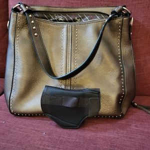 Concealed carry purse with holster.